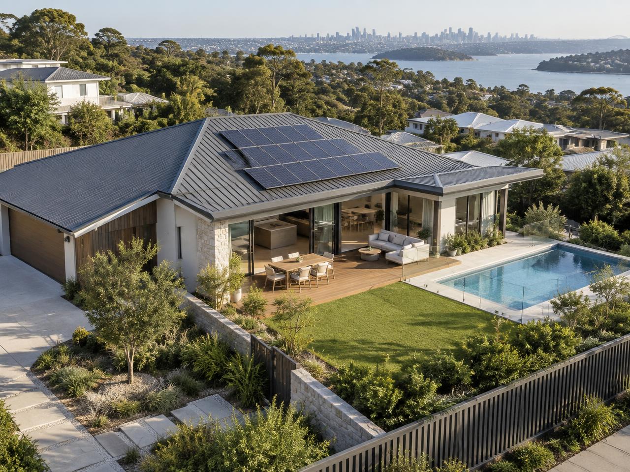 A comfortable, contemporary home designed around its natural surroundings